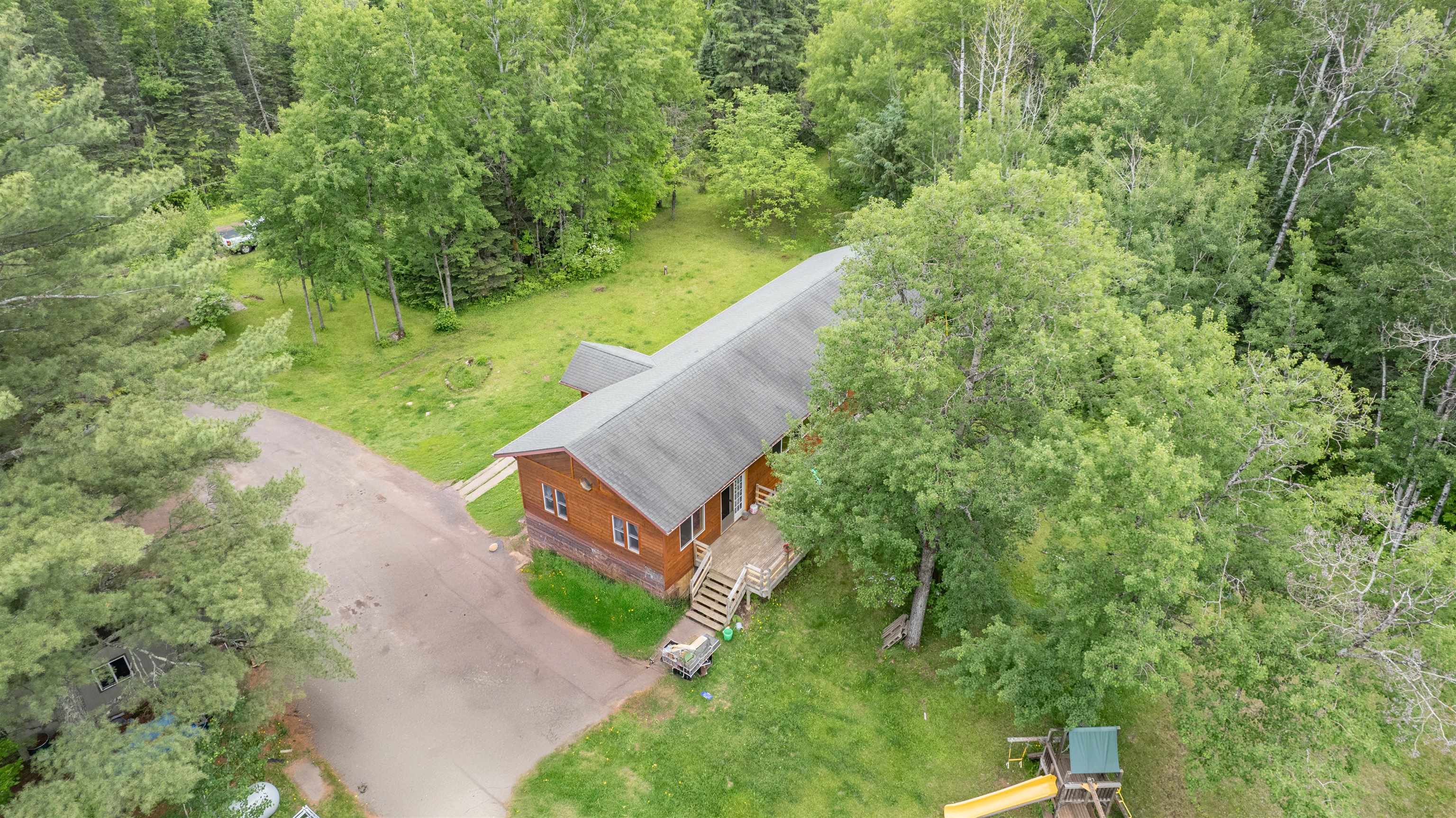 4767 McComber Road Duluth, MN 55803 - Photo 18 of 26 View from above of property with a heavily wooded area