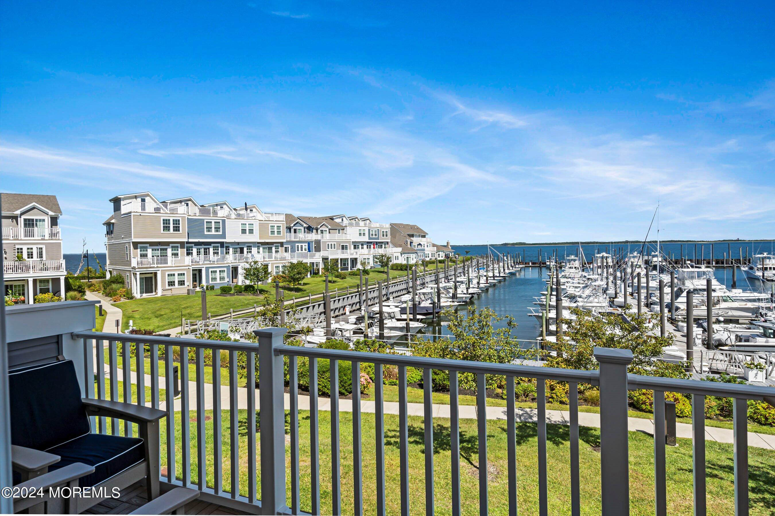 4 Halfmoon Court, Unit 904 Highlands, NJ 07732 - Photo 4 of 37 Balcony marina view