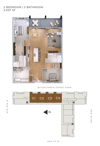 $998,000 | 505 Oak Street North, Unit 504, Fargo, ND 58102