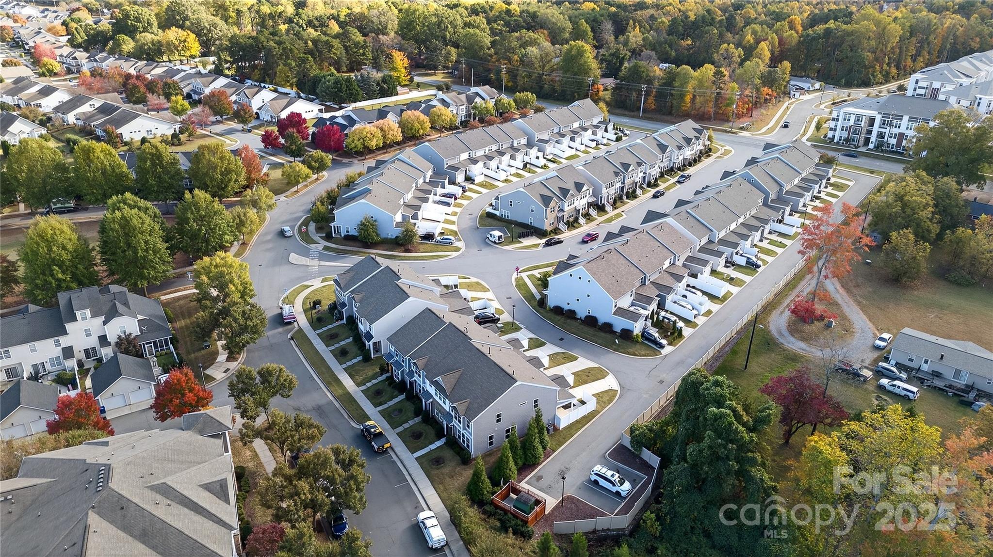 176 Waterlynn Ridge Road Mooresville, NC 28117 - Photo 6 of 25 an aerial view of a city