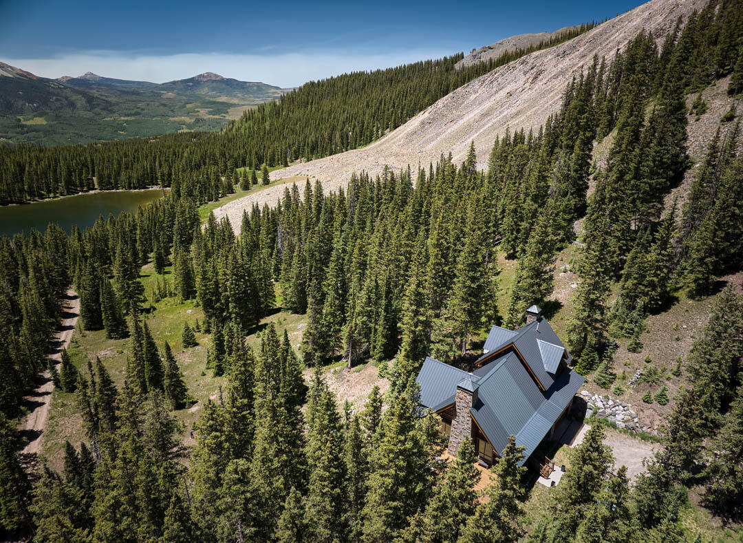 5102 Alta Lakes Road Telluride, CO 81435 - Photo 25 of 33 Overhead View