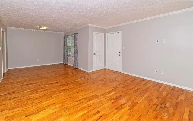 a view of empty room