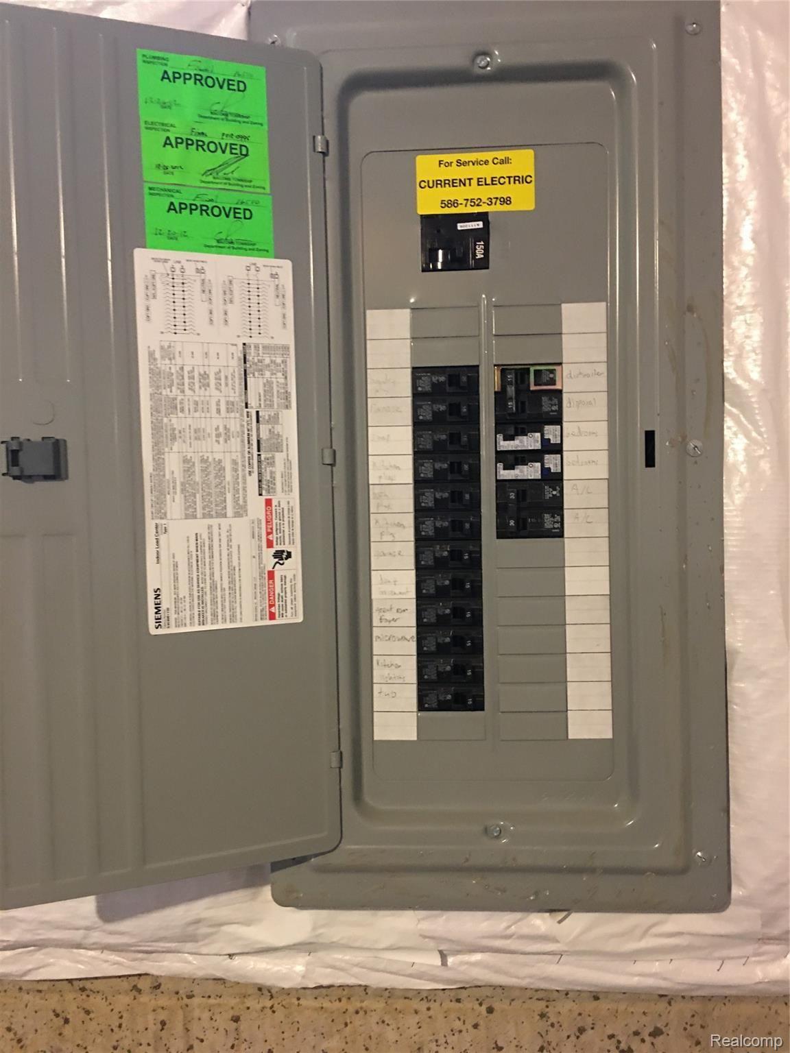 16510 Moore Park Road Macomb, MI 48044 - Photo 38 of 38 Electric box.JPG