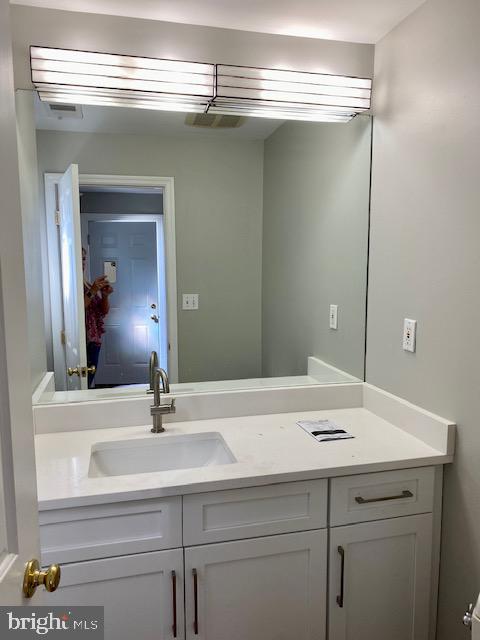 5901 35th Street North Arlington, VA 22207 - Photo 6 of 28 Main level half bath- new vanity