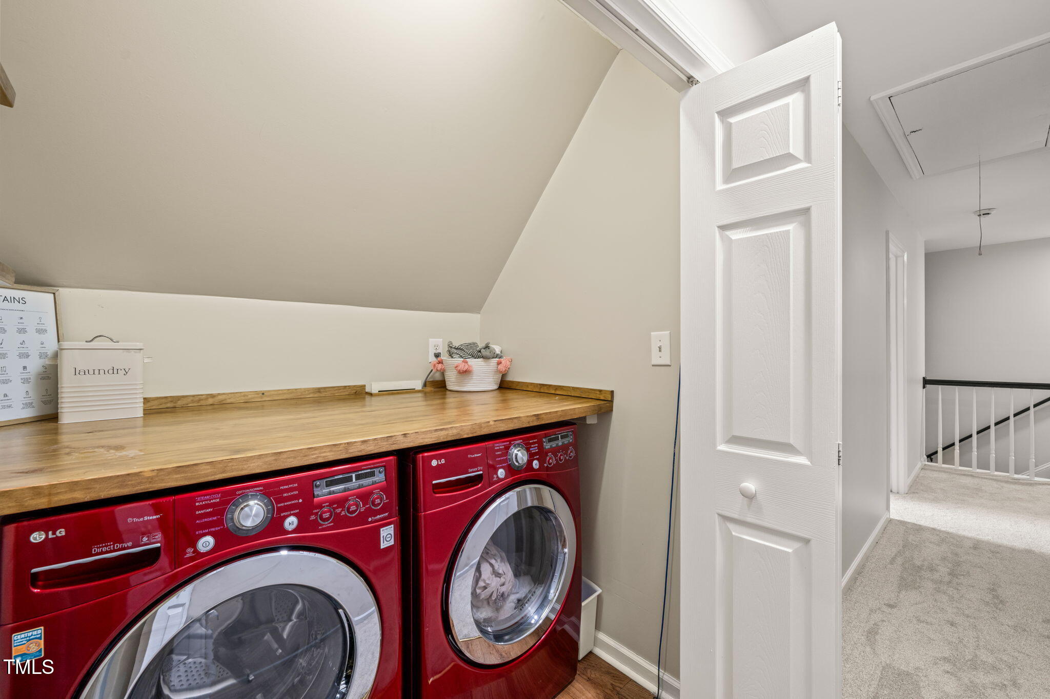 2032 Stoneglen Lane Raleigh, NC 27603 - Photo 30 of 40 2nd Floor Laundry