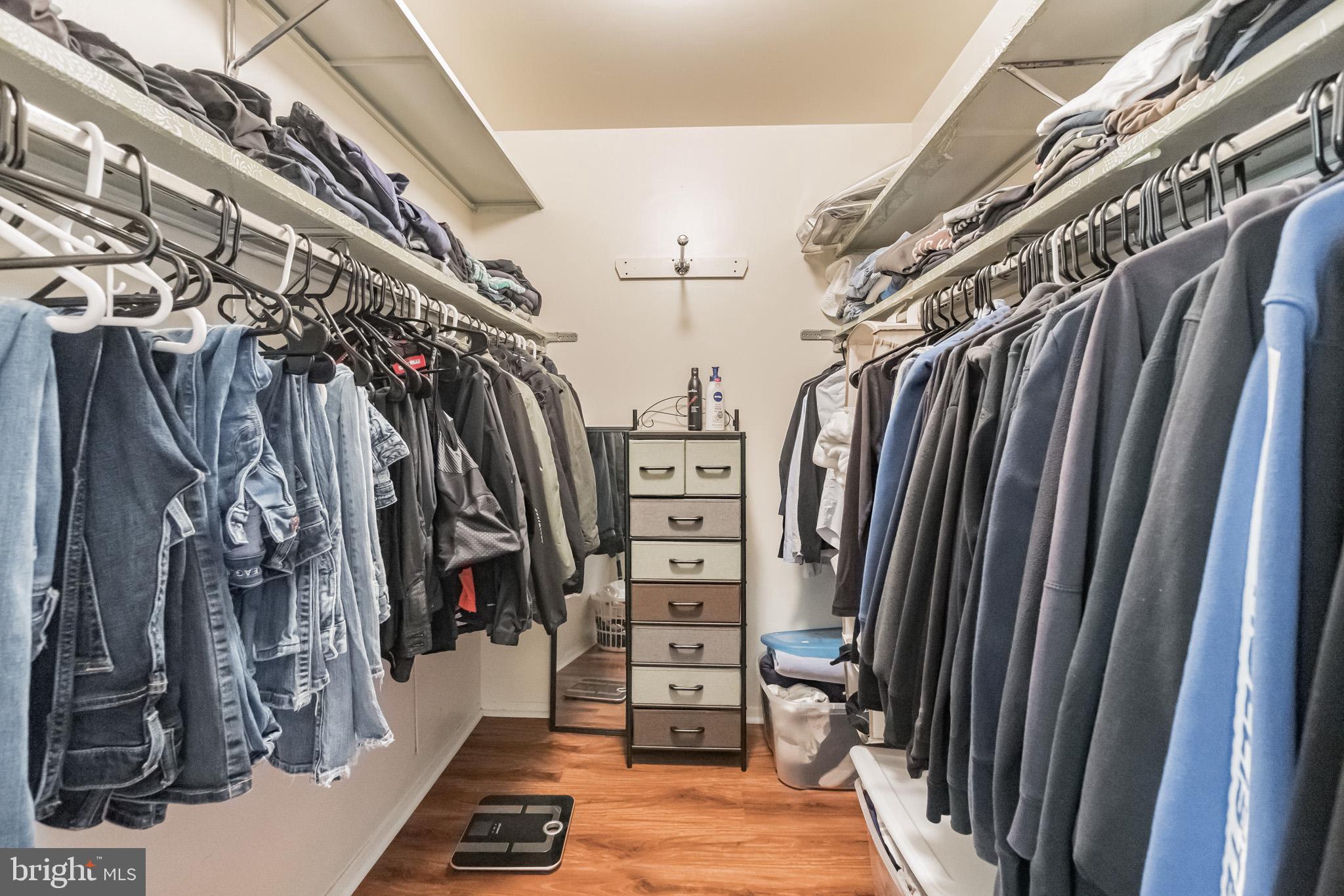 10020 Stedwick Road, Unit 304 Gaithersburg, MD 20886 - Photo 23 of 28 Walk-in Closet in Primary Bedroom