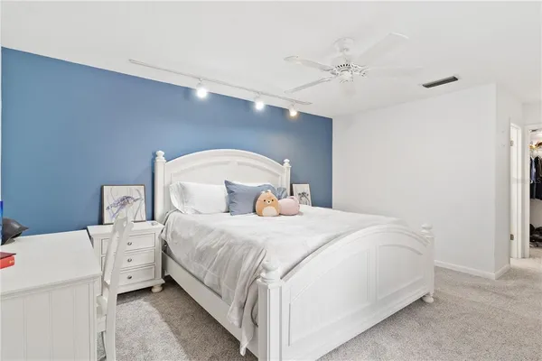 a room with a window and a table