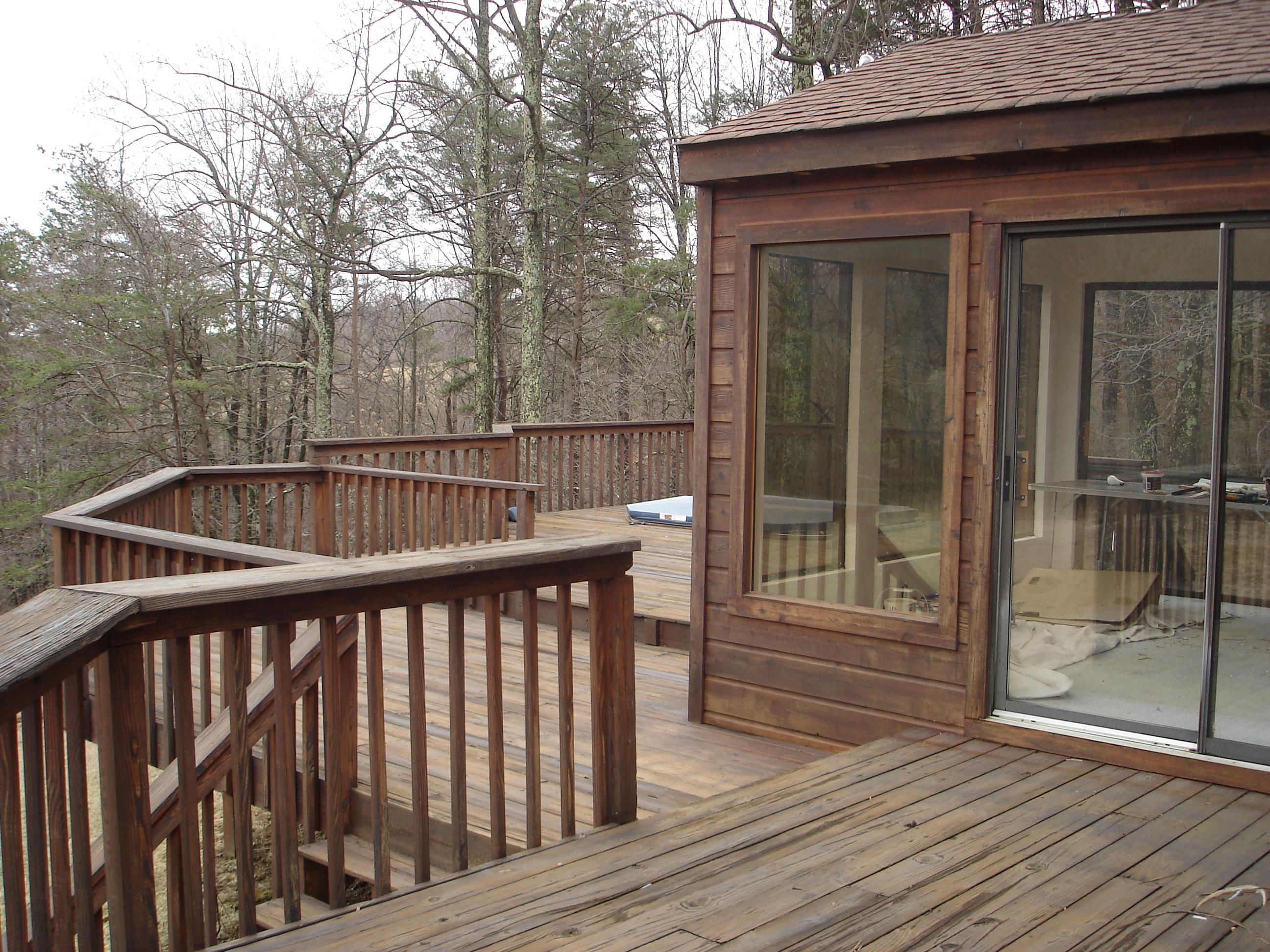 2502 Bore Auger Road Vinton, VA 24179 - Photo 15 of 27 a view of a wooden deck