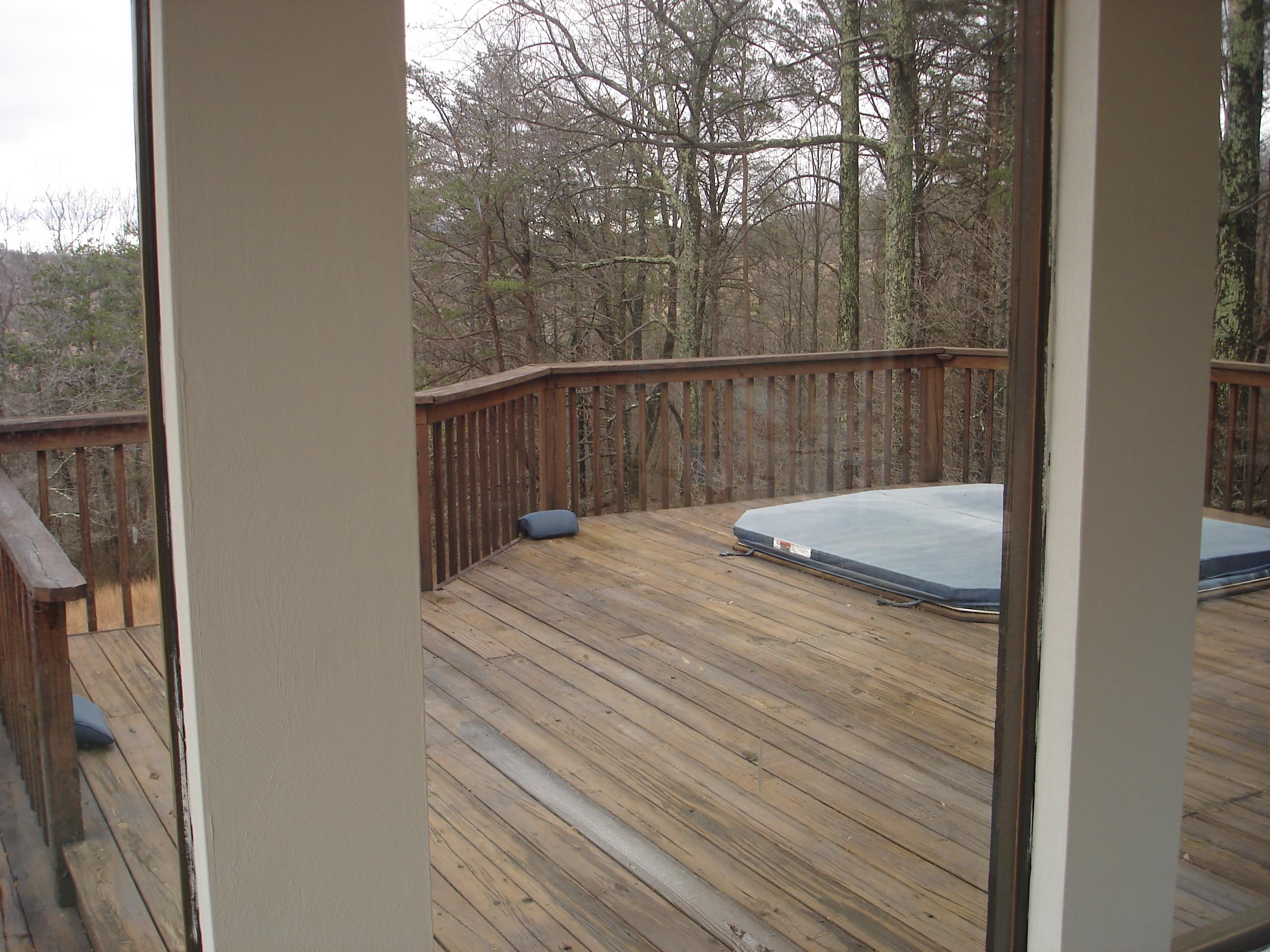 2502 Bore Auger Road Vinton, VA 24179 - Photo 17 of 27 a view of backyard with wooden floor and fence