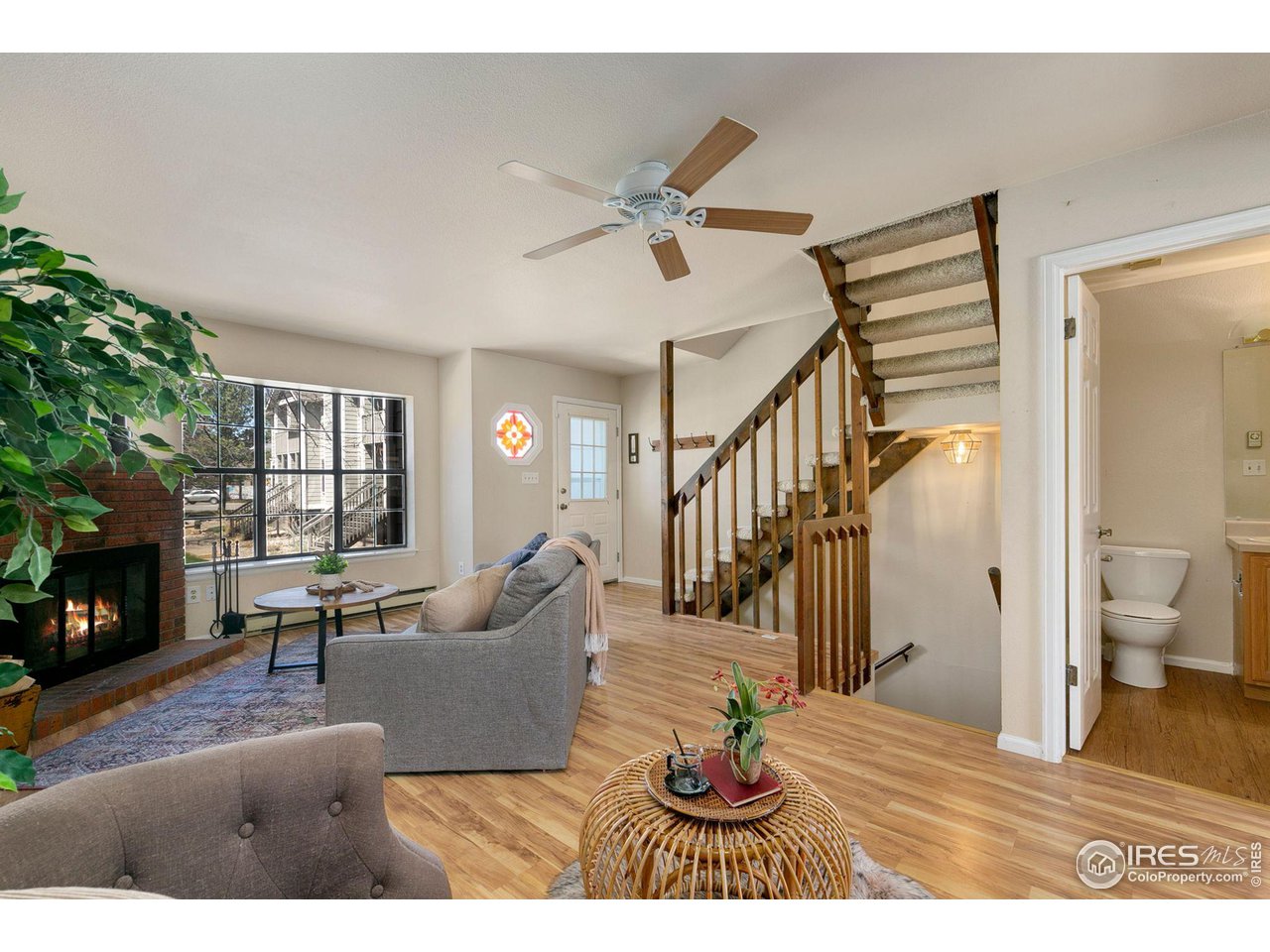1717 West Drake Road, Unit 5B Fort Collins, CO 80526 - Photo 7 of 34 Open stairs to upper level