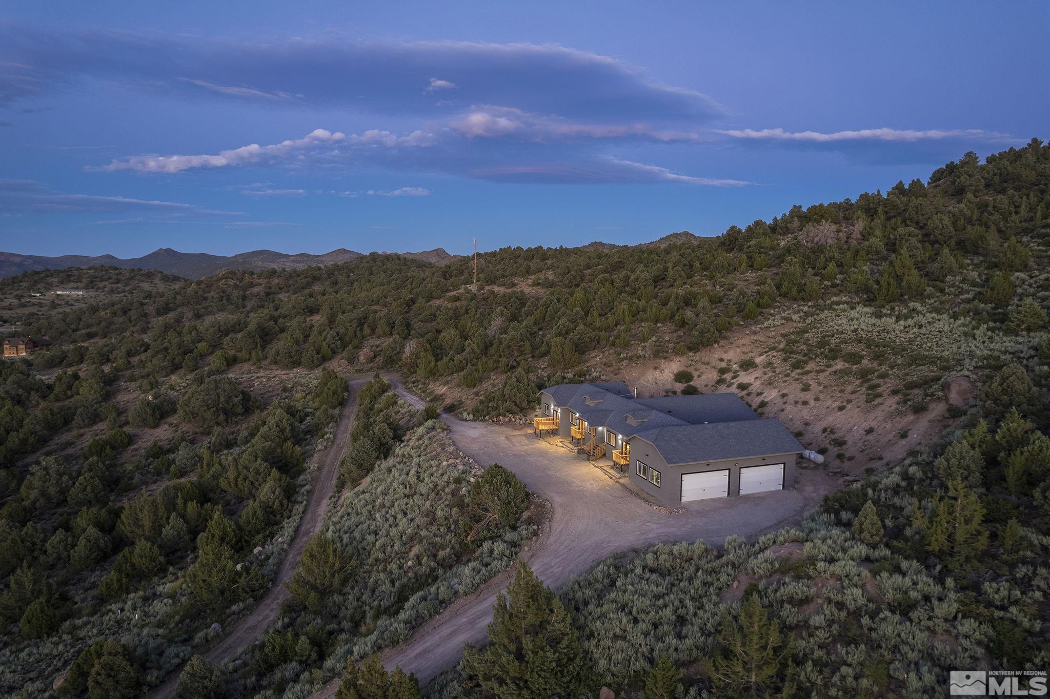 4600 Tybo Road Reno, NV 89521 - Photo 35 of 40 a view of a city with sunset view
