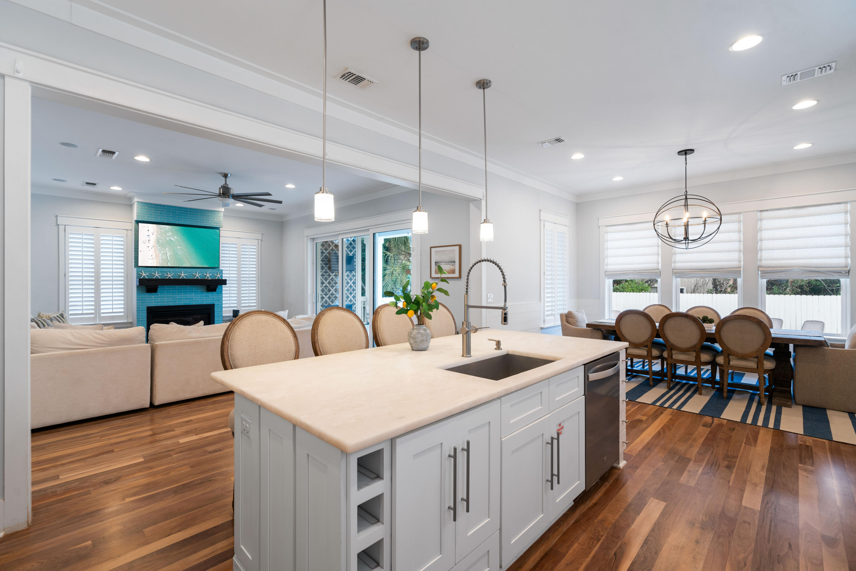 26 Dothan Avenue Santa Rosa Beach, FL 32459 - Photo 15 of 63 a large kitchen with a table and chairs
