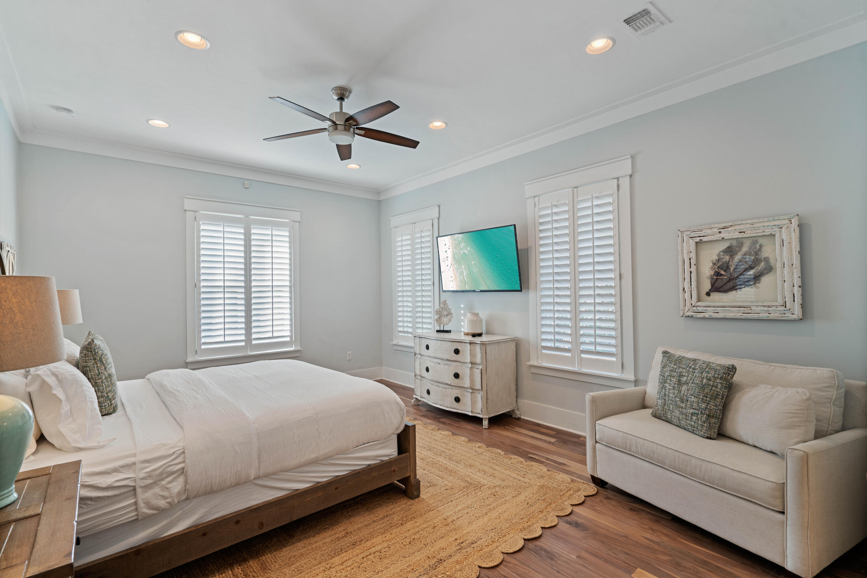 26 Dothan Avenue Santa Rosa Beach, FL 32459 - Photo 24 of 63 a bedroom with a bed and furniture