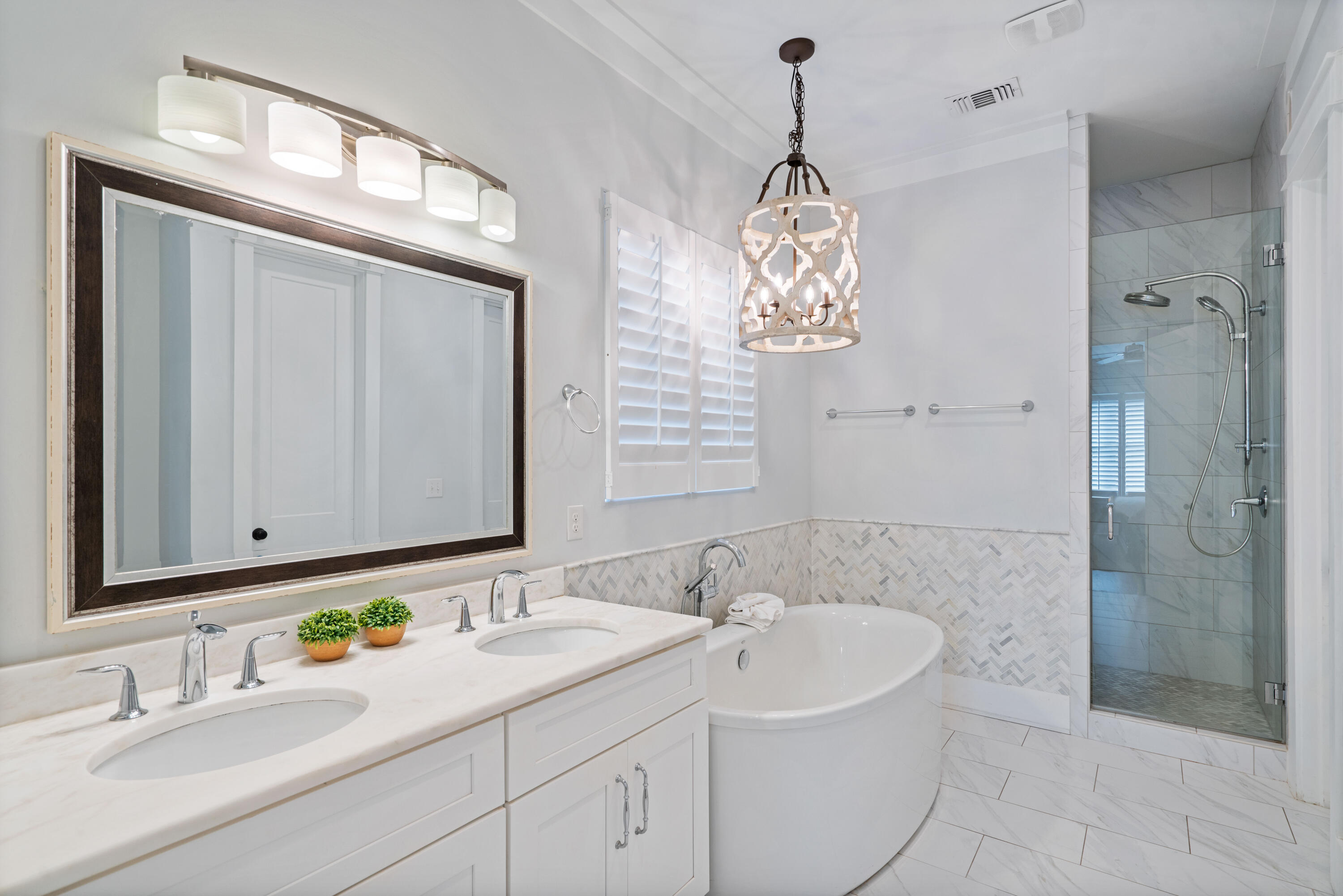 26 Dothan Avenue Santa Rosa Beach, FL 32459 - Photo 26 of 63 a bathroom with a sink a toilet and shower