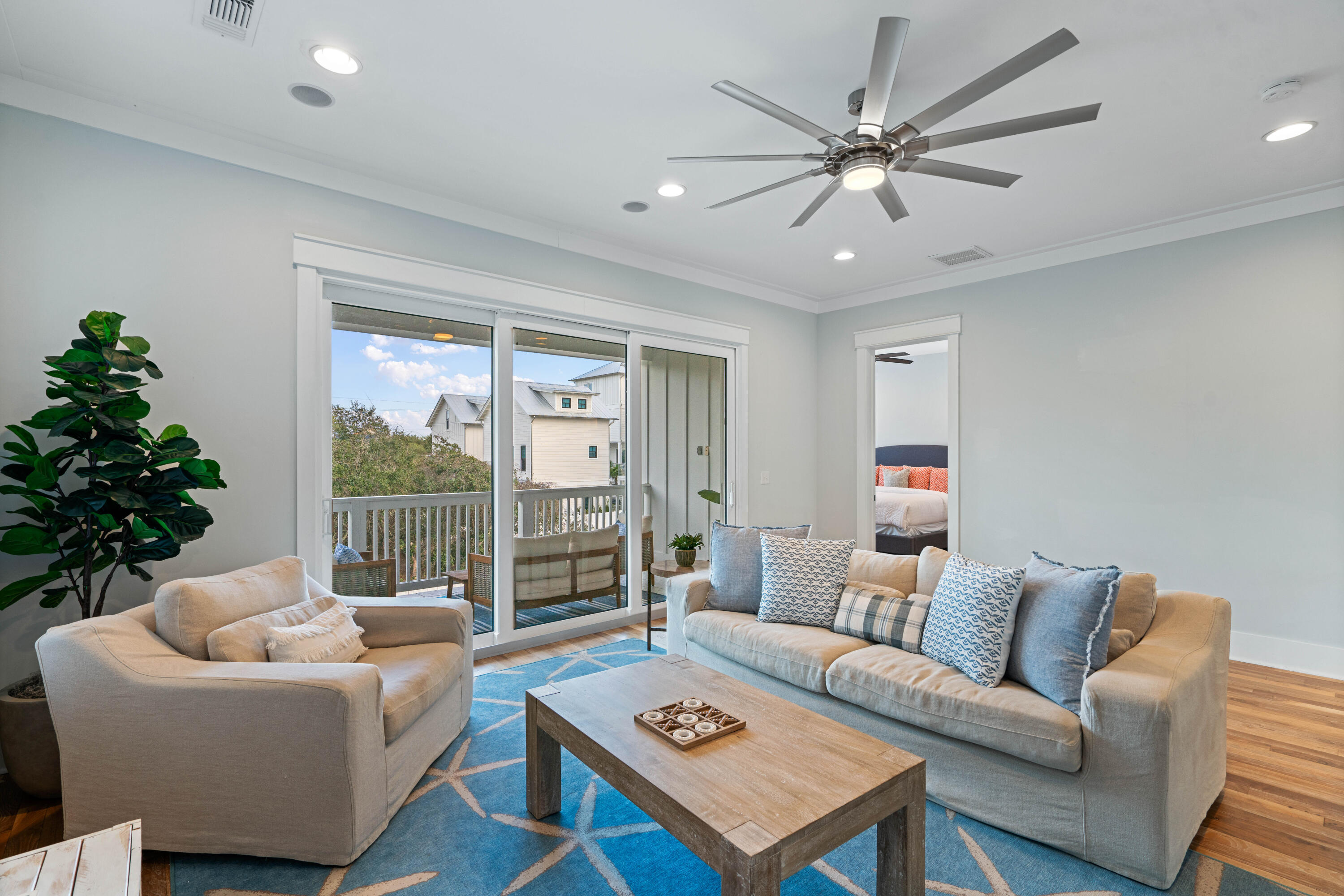 26 Dothan Avenue Santa Rosa Beach, FL 32459 - Photo 36 of 63 a living room with furniture and a large window