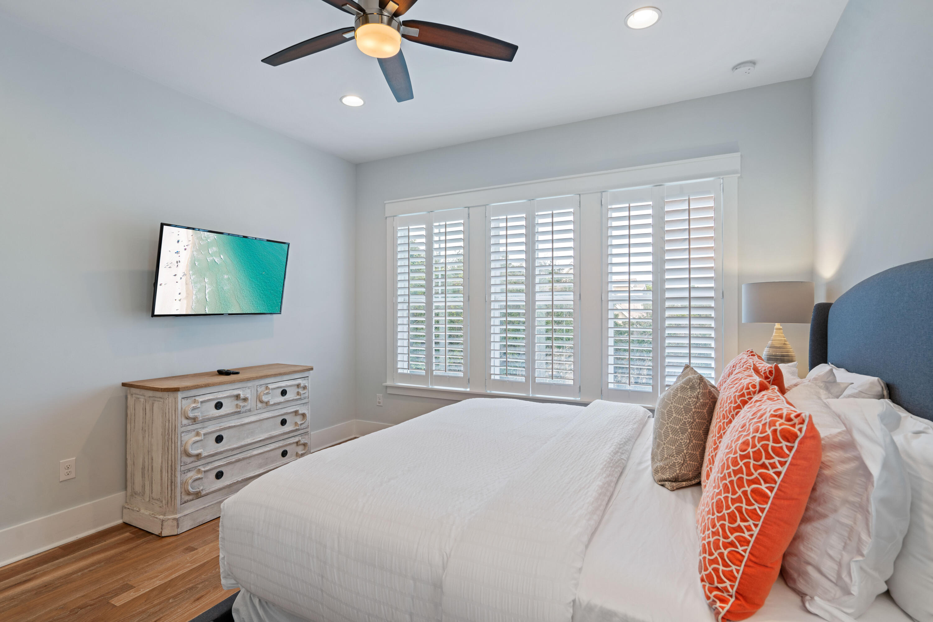 26 Dothan Avenue Santa Rosa Beach, FL 32459 - Photo 40 of 63 a bedroom with a bed dresser and a window