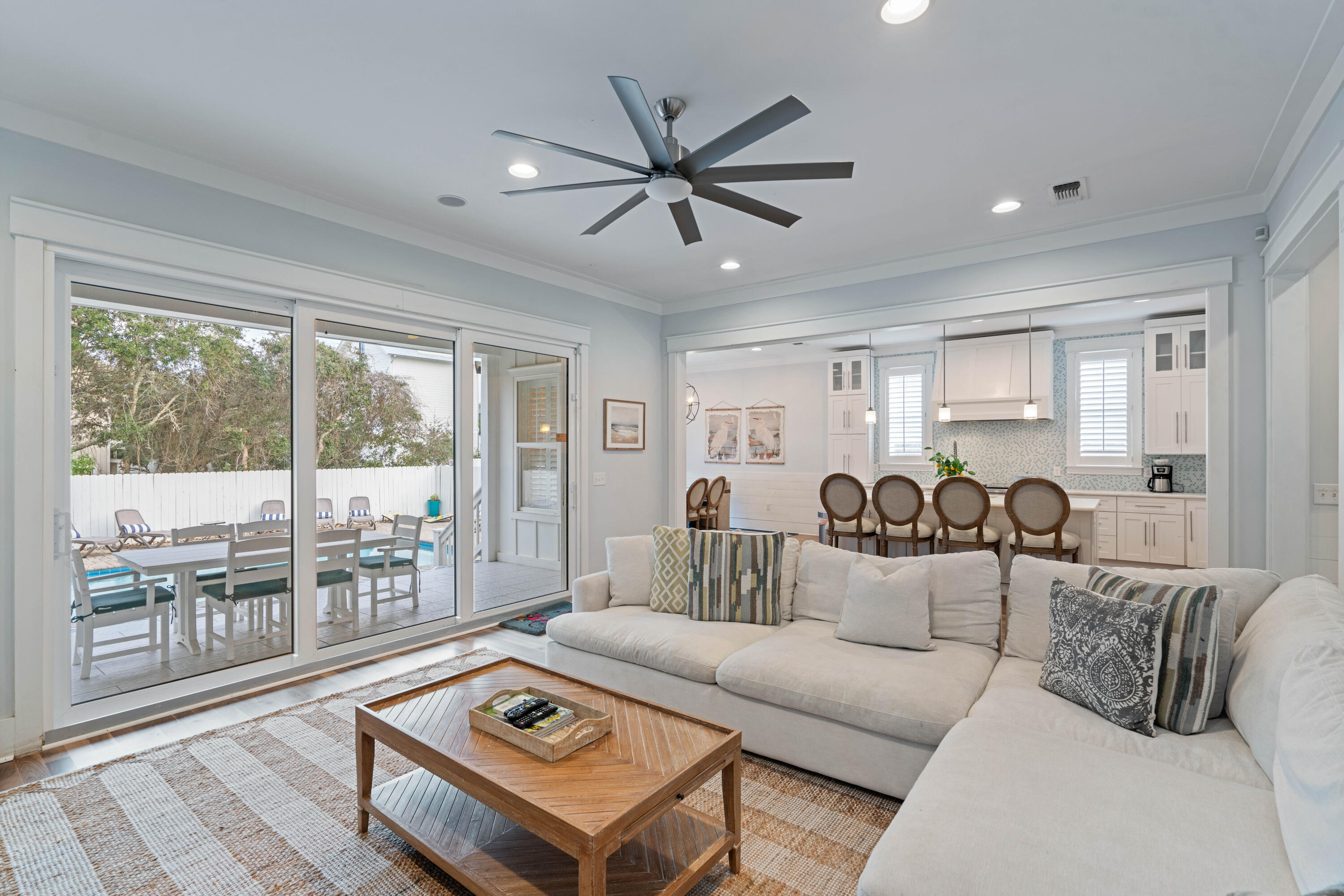 26 Dothan Avenue Santa Rosa Beach, FL 32459 - Photo 5 of 63 a living room with furniture and a large window