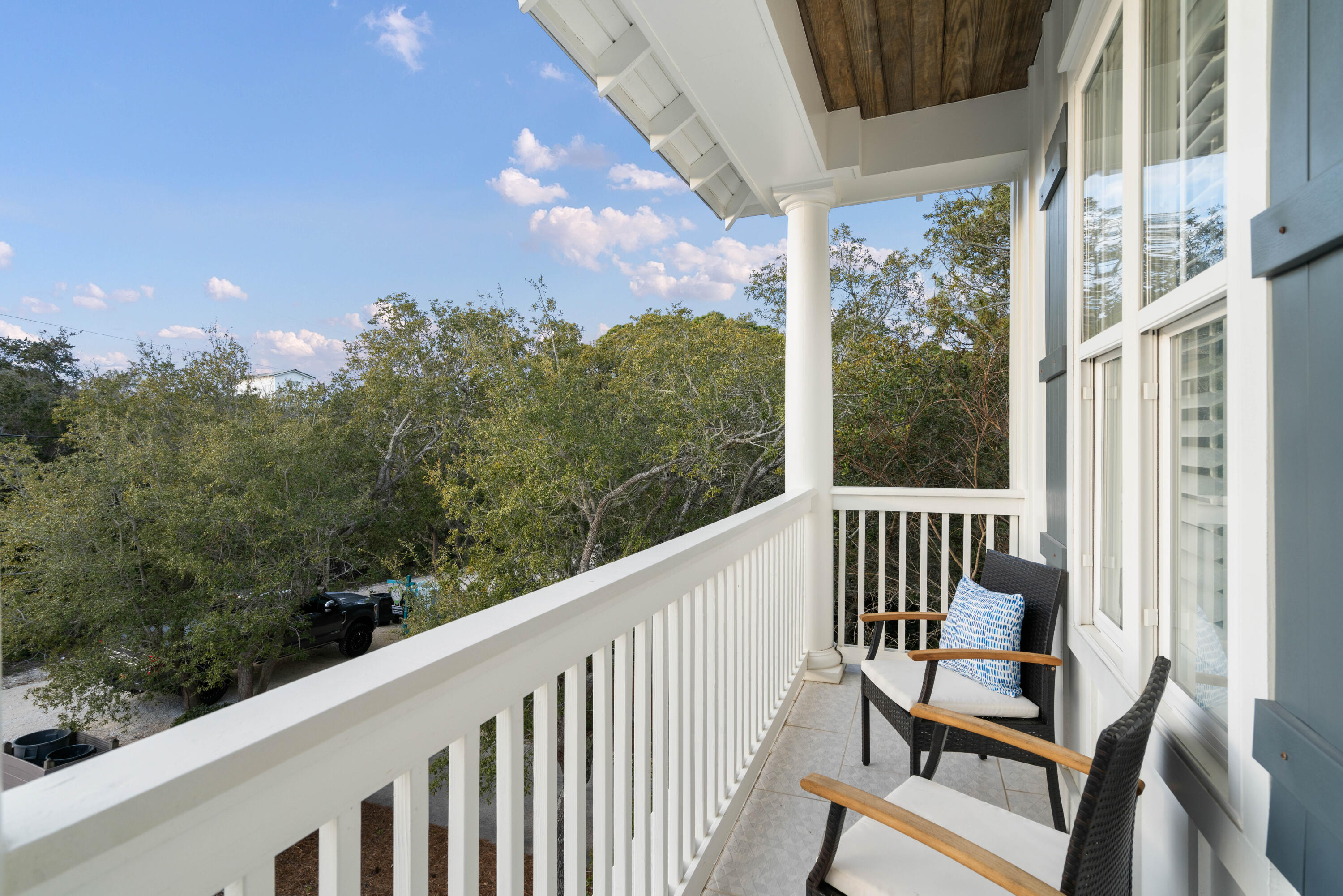 26 Dothan Avenue Santa Rosa Beach, FL 32459 - Photo 61 of 63 a view of a two chairs in the balcony