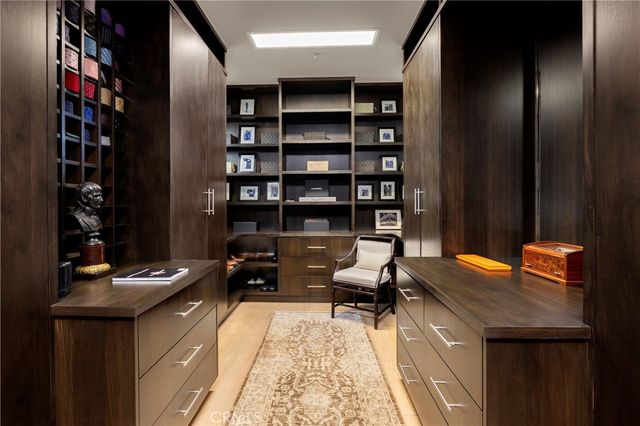 a reading room with furniture and book shelf