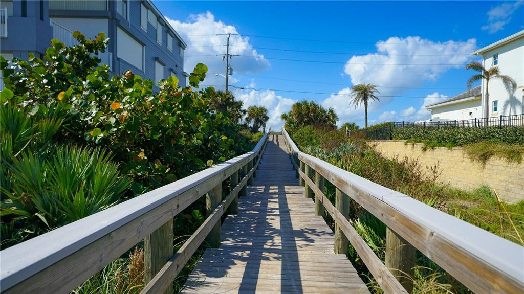 4736 South Atlantic Avenue Ponce Inlet, FL 32127 - Photo 23 of 32 a view of balcony and yard