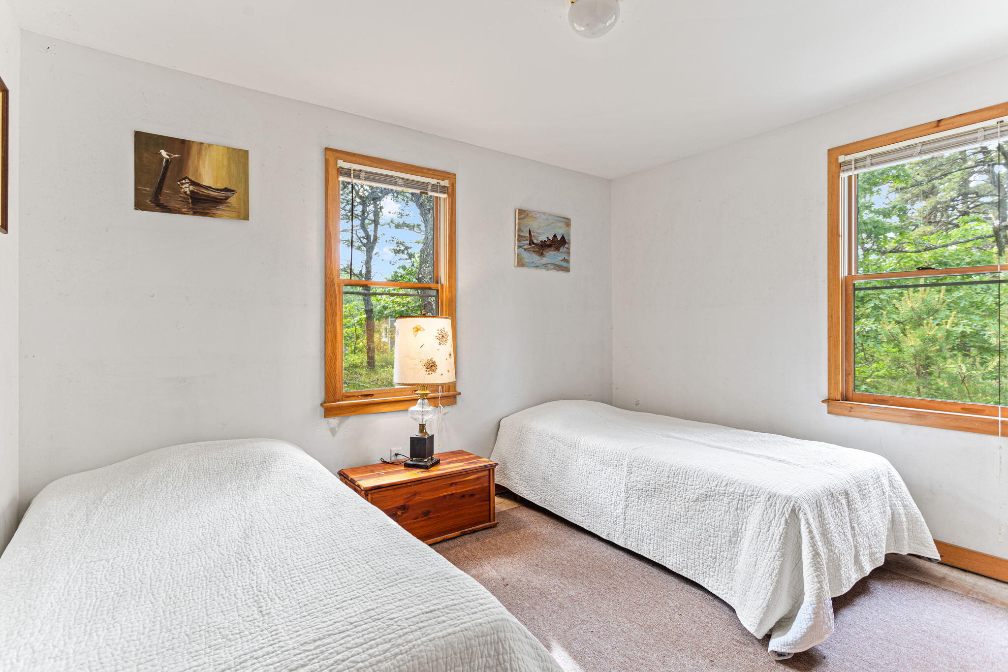 135 Daniels Drive Wellfleet, MA 02667 - Photo 13 of 21 a bedroom with a bed and a window