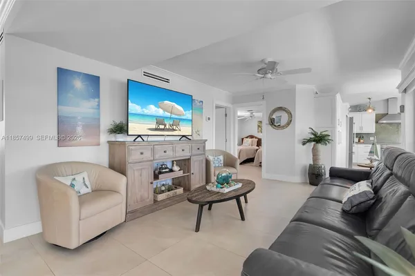 a very nice looking room with a large window