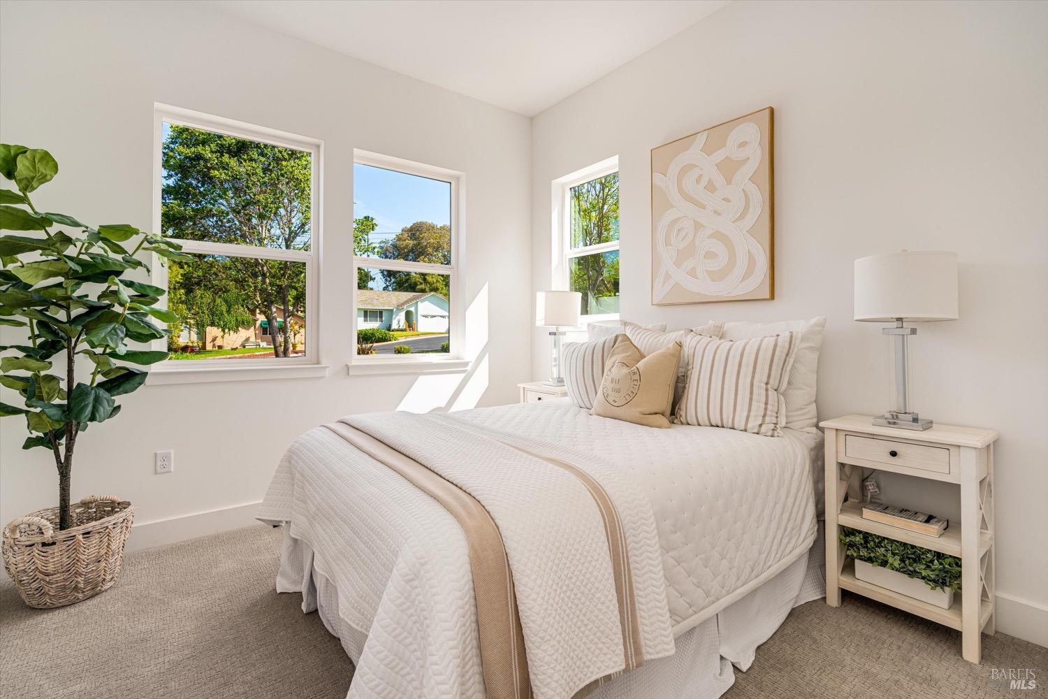 103 Grace Lane Napa, CA 94559 - Photo 8 of 39 a bedroom with a bed and a window