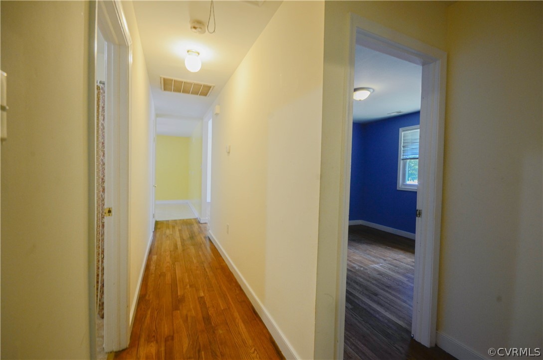 4100 Treely Road Chester, VA 23831 - Photo 24 of 29 a view of a hallway with wooden floor
