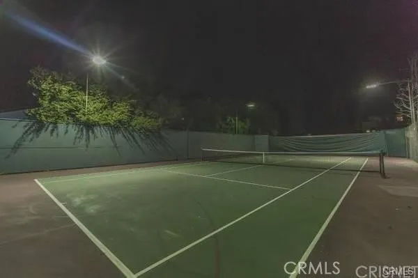 a view of a tennis court