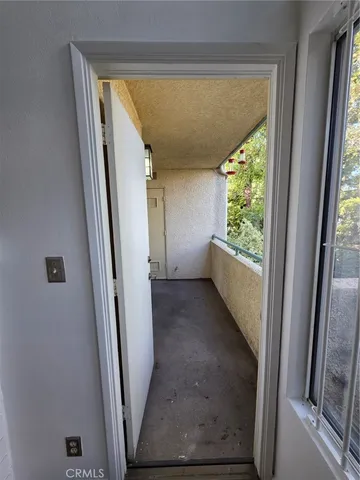 a view of front door