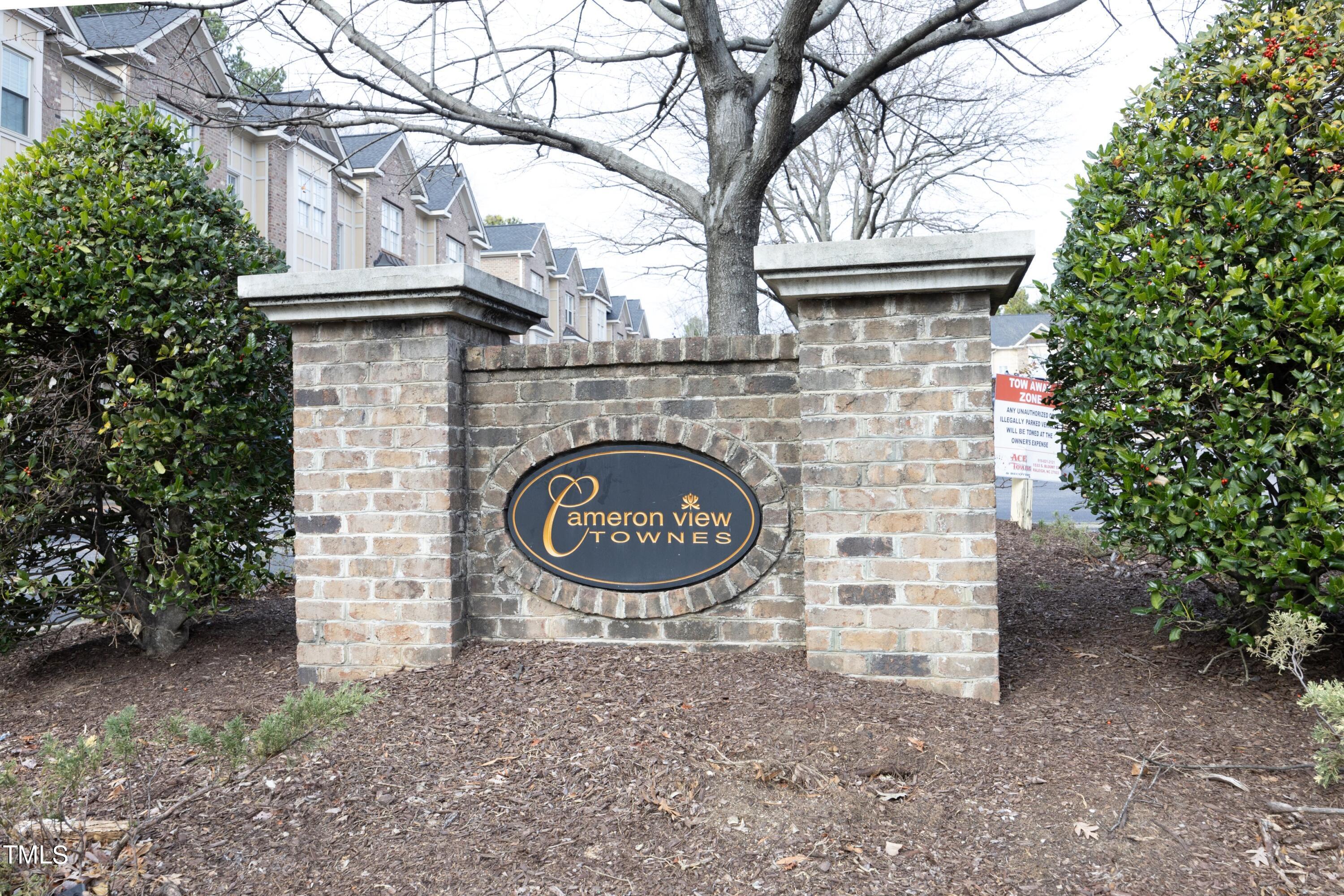 1301 Cameron View Court Raleigh, NC 27607 - Photo 37 of 37 CameronViewEntrance