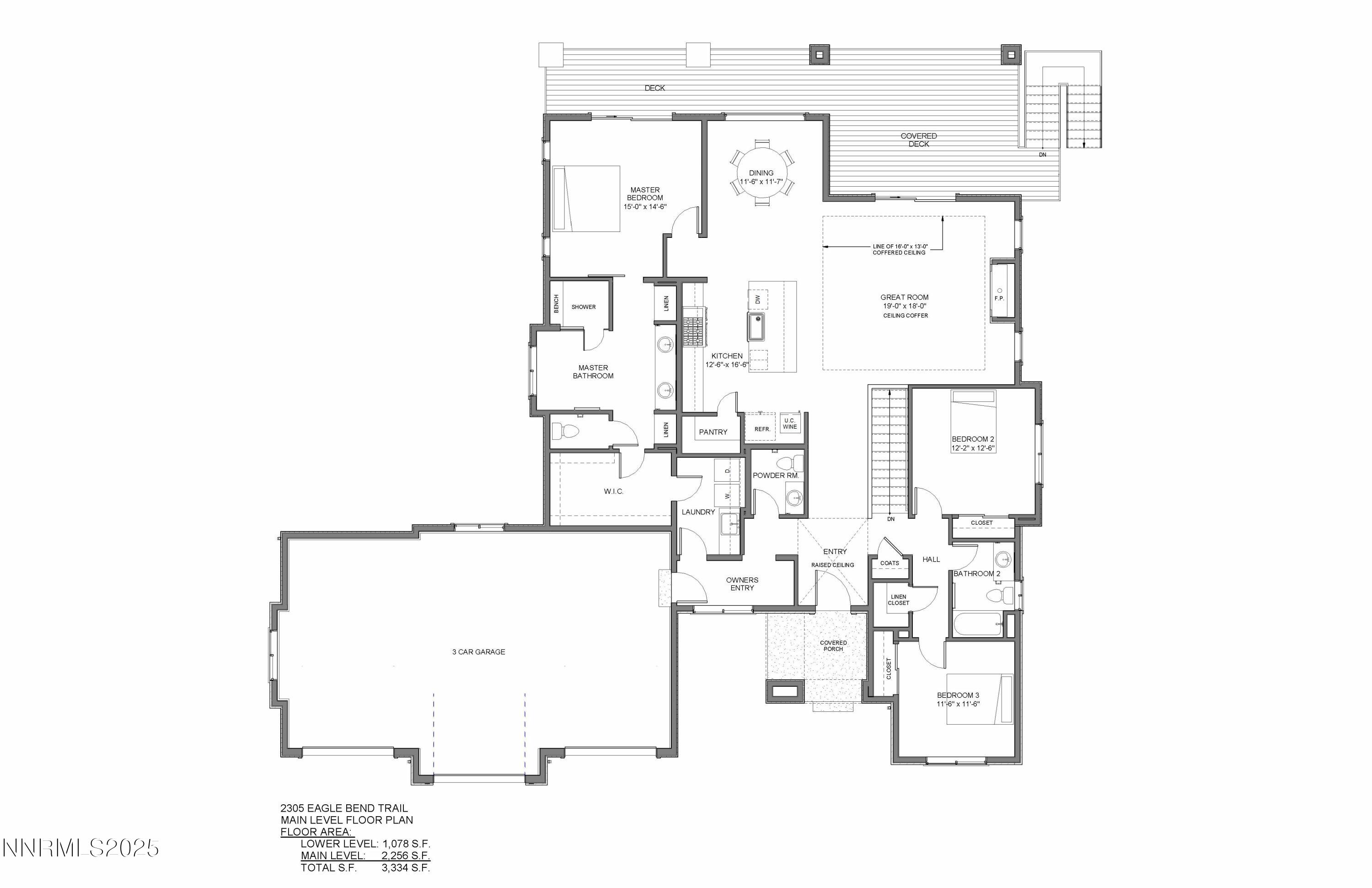2305 Eagle Bend Trail Reno, NV 89523 - Photo 2 of 3 Carter Hill - Eagle Bend Trail - Plans -