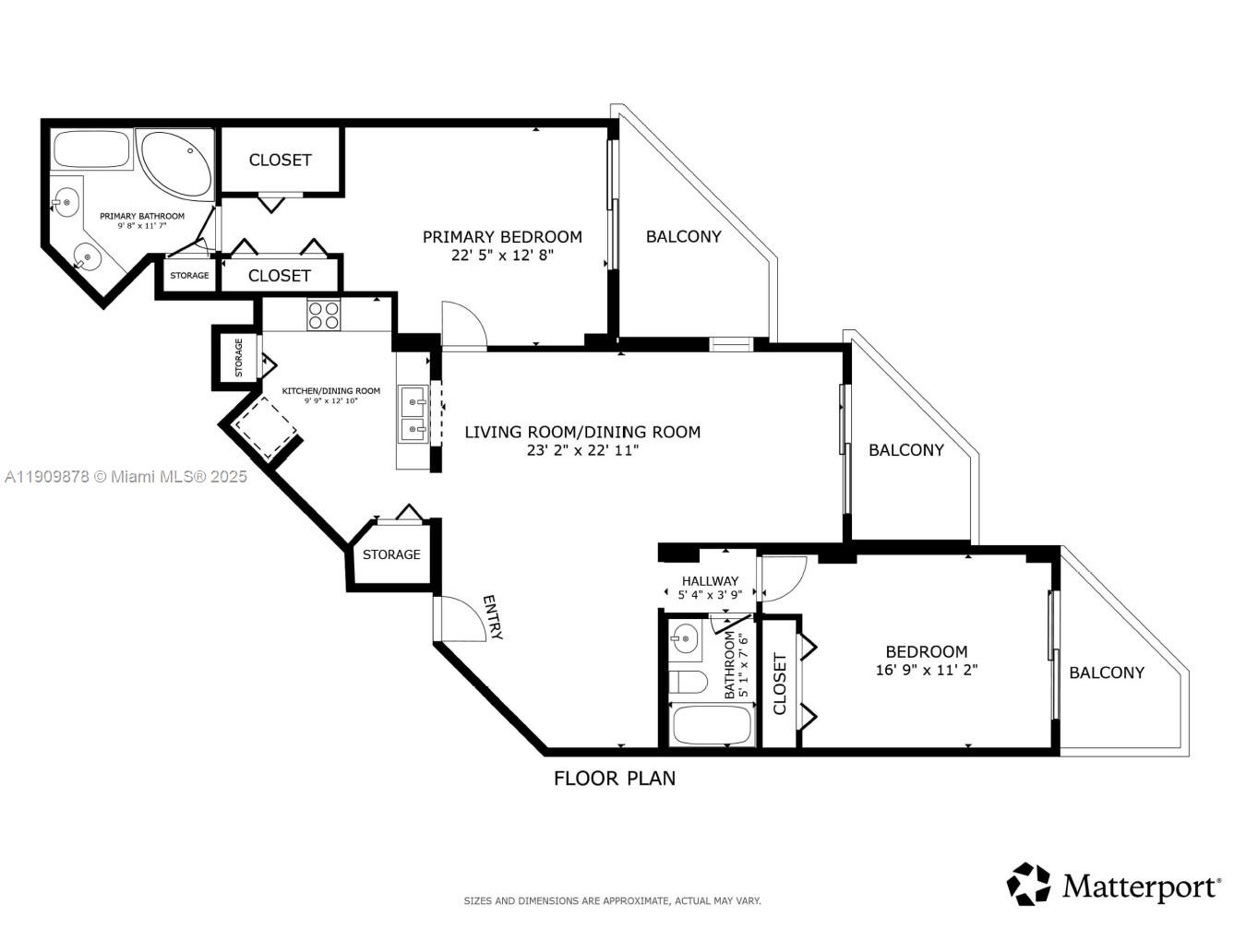 888 Brickell Key Drive, Unit 2610 Miami, FL 33131 - Photo 22 of 37 a picture of a rug with a white wall