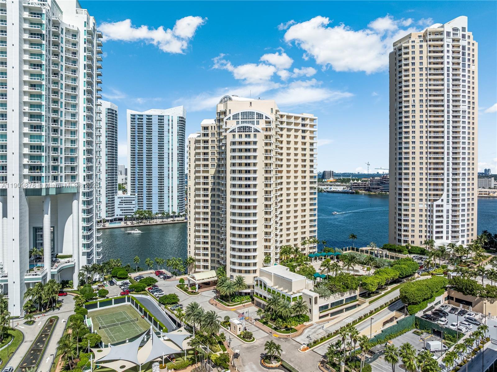 888 Brickell Key Drive, Unit 2610 Miami, FL 33131 - Photo 37 of 37 a view of a city with tall buildings