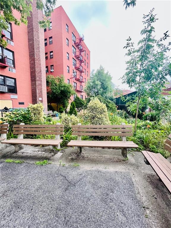 2330 Voorhies Avenue, Unit 1C Brooklyn, NY 11235 - Photo 4 of 10 a view of yard with large tree