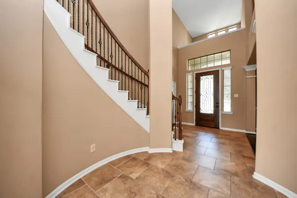 a view of an entryway