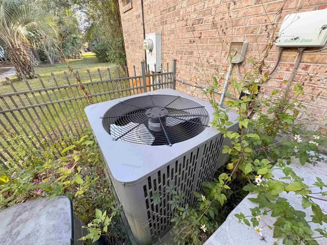 a view of a sink and table in the balcony