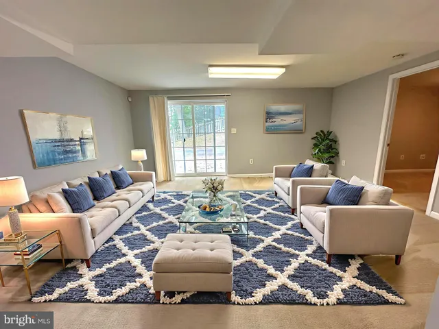 a work room with furniture