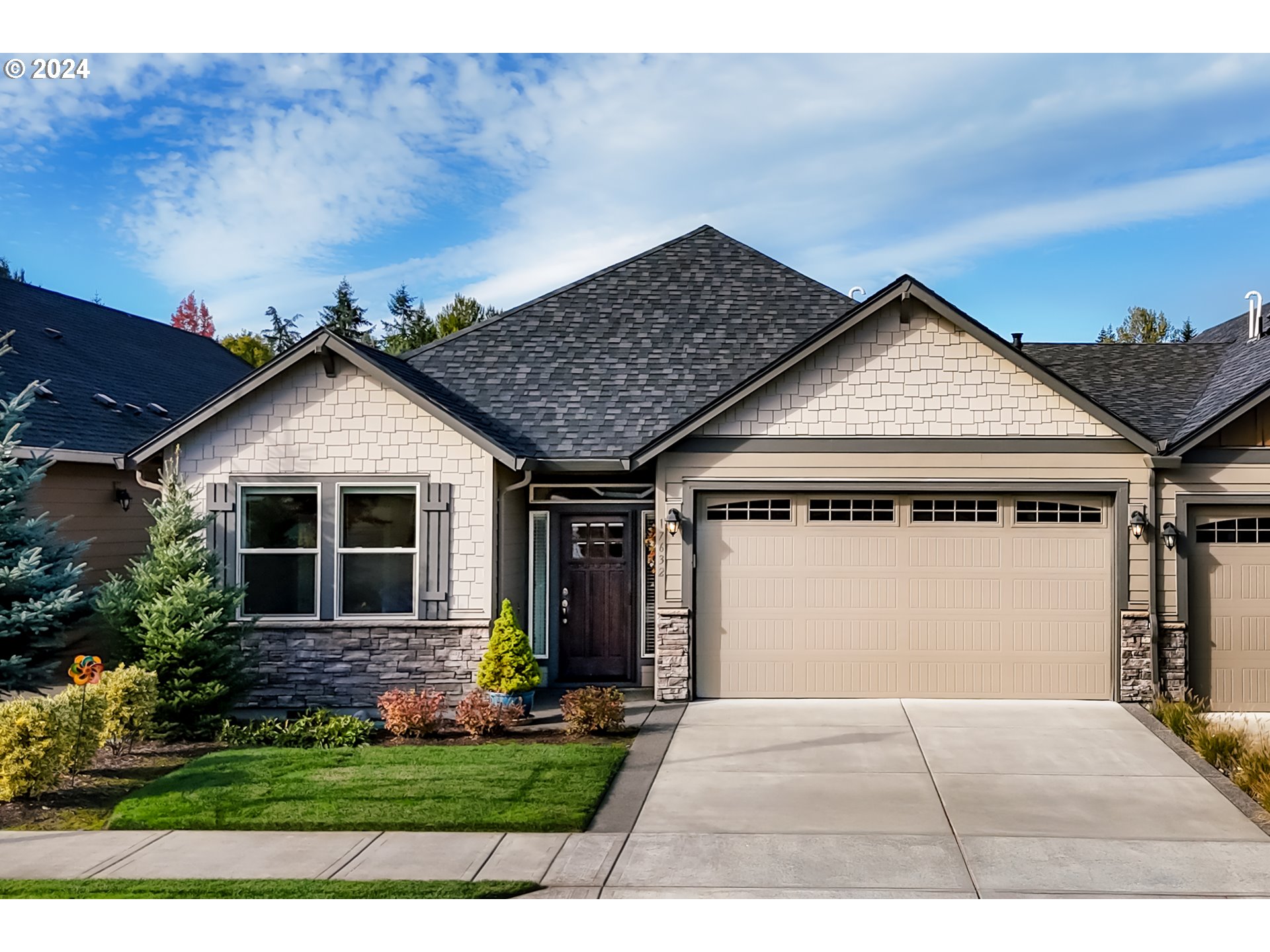 17632 Northeast 17th Avenue Ridgefield, WA 98642 - Photo 1 of 30 a front view of a house with a yard