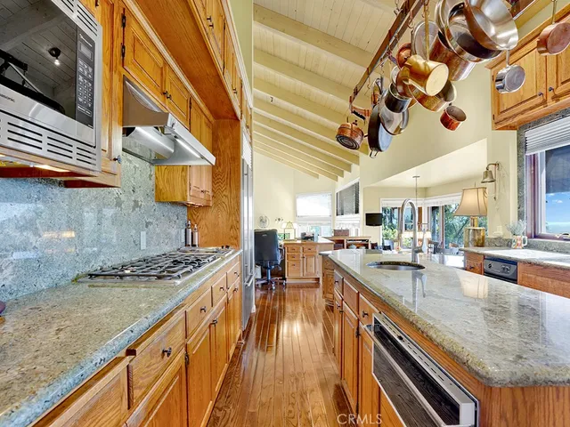 a view of a city from a balcony