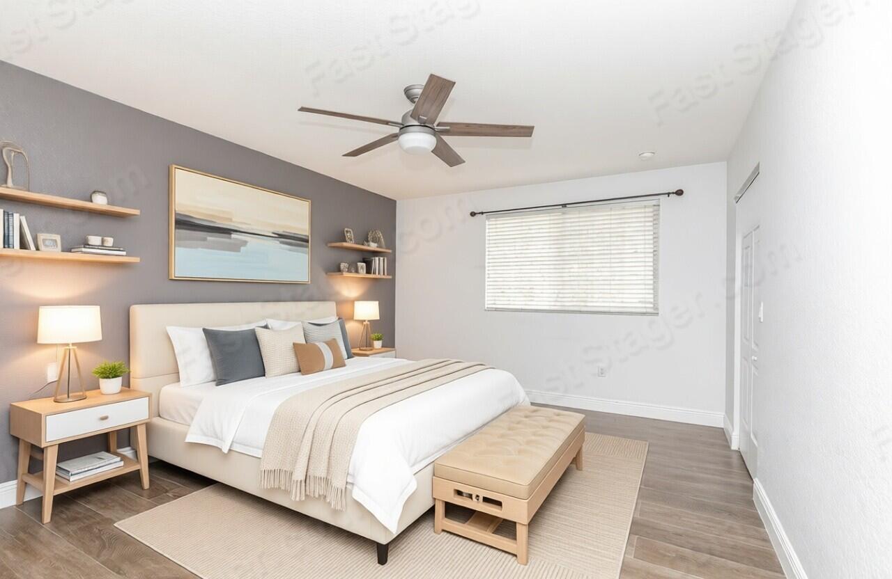 7782 Paddock Place Davie, FL 33328 - Photo 22 of 40 a bedroom with a bed and a window