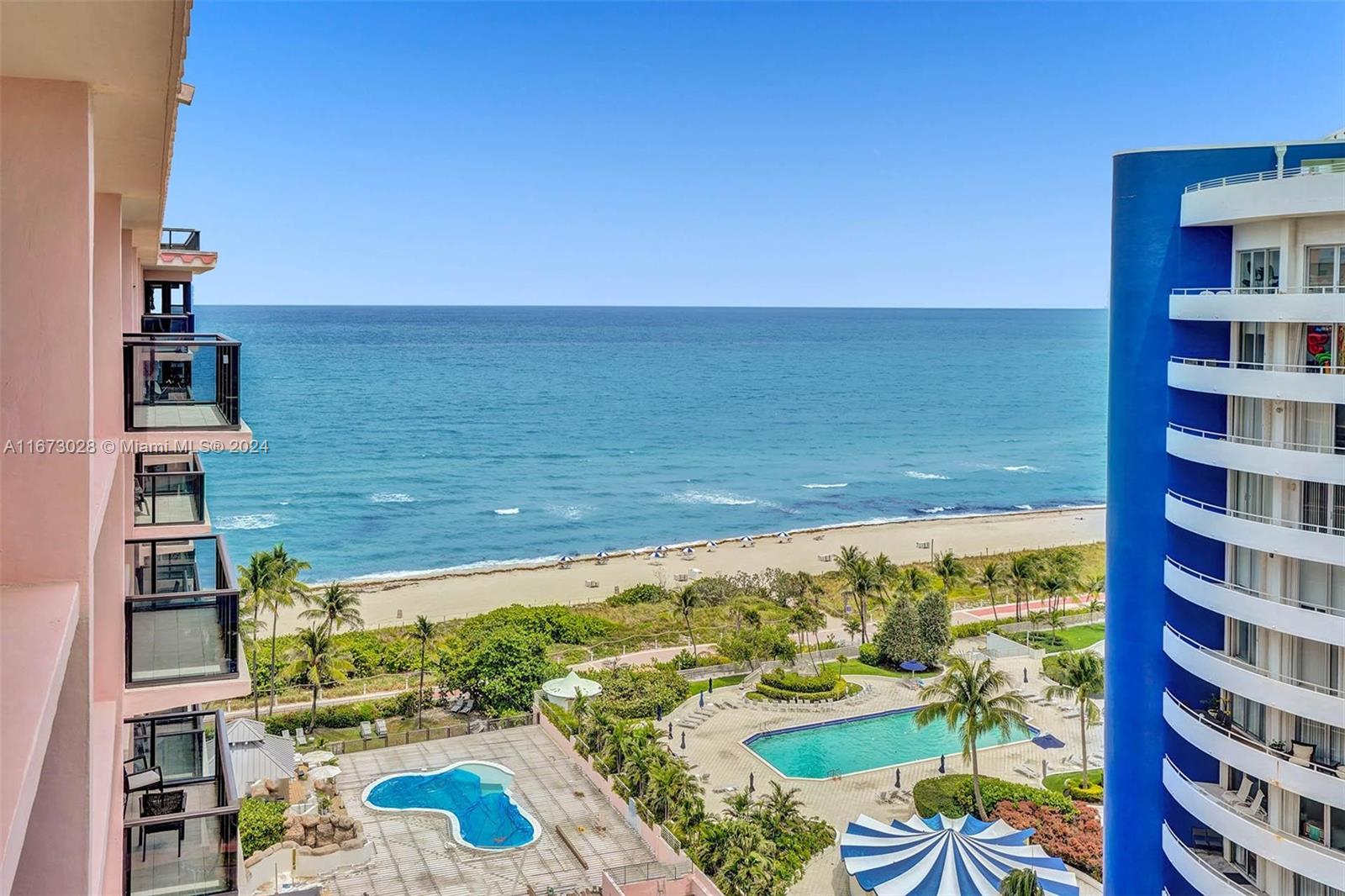 5225 Collins Avenue, Unit PH7 Miami Beach, FL 33140 - Photo 29 of 50 a view of ocean with a city