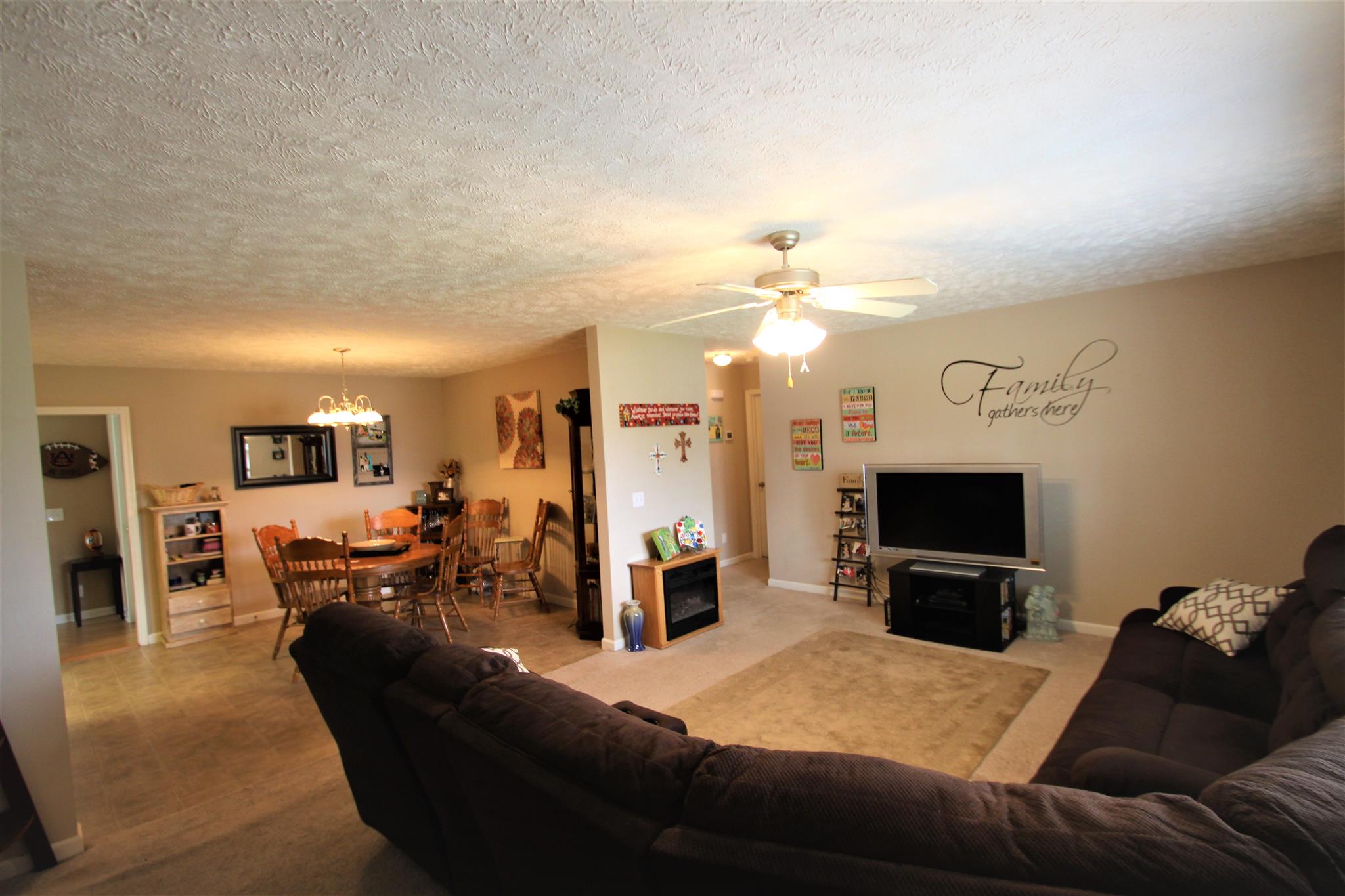 37 Ferrells Loop Road Manchester, TN 37355 - Photo 4 of 18 a living room with furniture and a flat screen tv