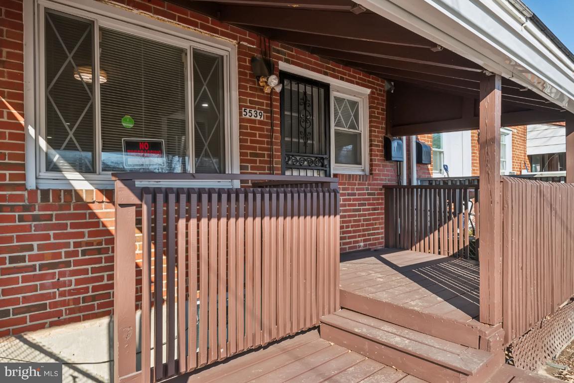 5539 Whitby Road Baltimore, MD 21206 - Photo 22 of 26 Back covered Deck