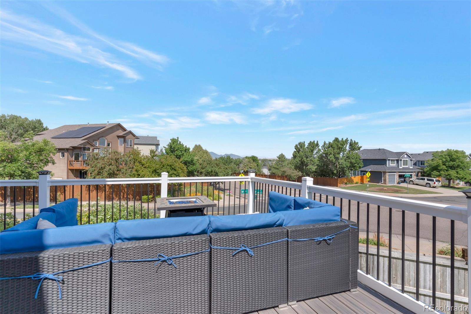 6794 West 98th Circle Westminster, CO 80021 - Photo 34 of 43 a view of a roof deck with couches