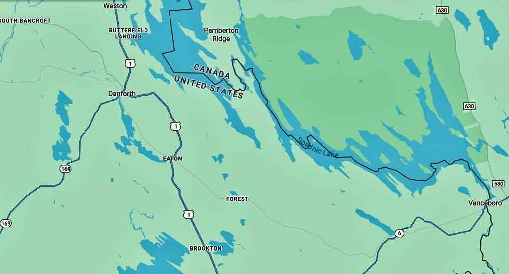 2053 Forest City Road Brookton, ME 04413 - Photo 55 of 63 map-lakes-brookton-forest-c