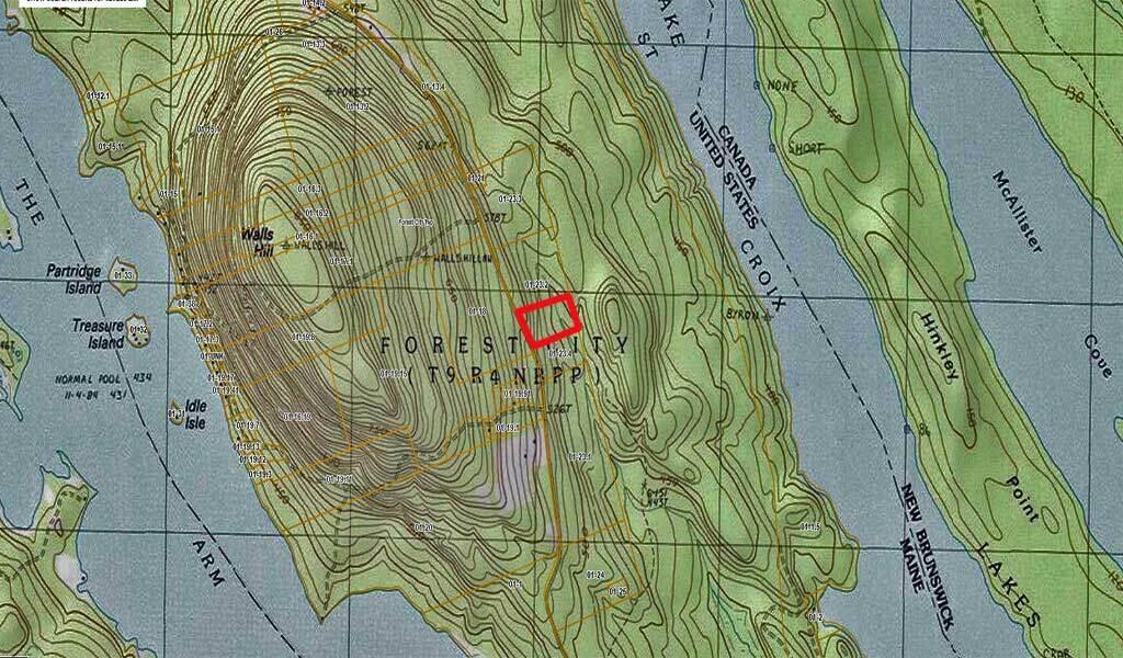 2053 Forest City Road Brookton, ME 04413 - Photo 56 of 63 topo-map-forest-city-me