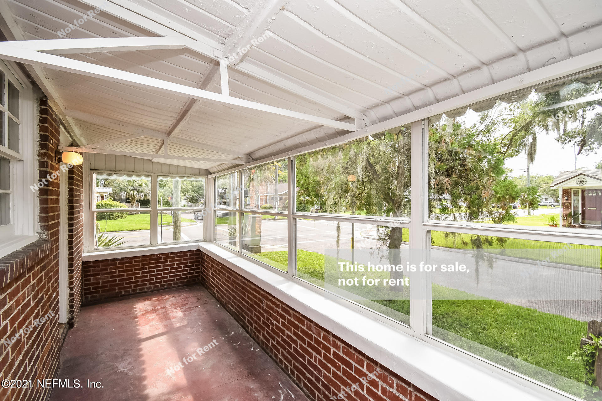 4659 Post Street Jacksonville, FL 32205 - Photo 23 of 25 a view of a porch with wooden floor and outside view