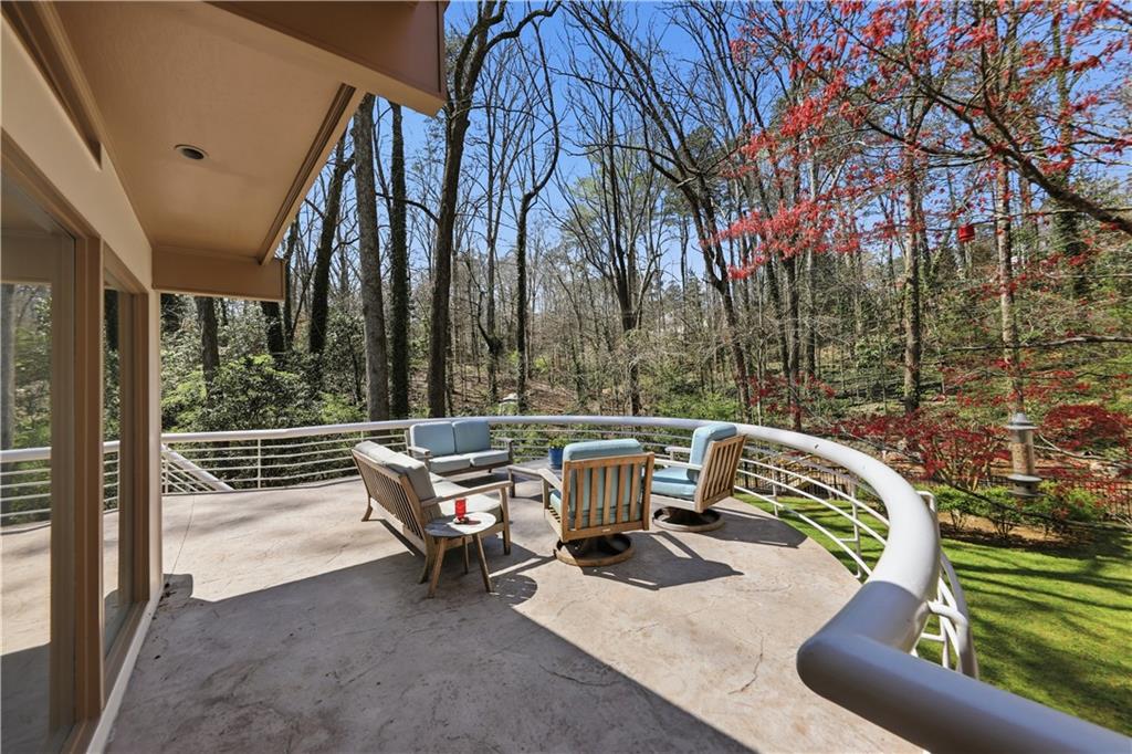505 Hollydale Court Northwest Atlanta, GA 30342 - Photo 60 of 117 a view of outdoor space yard and patio