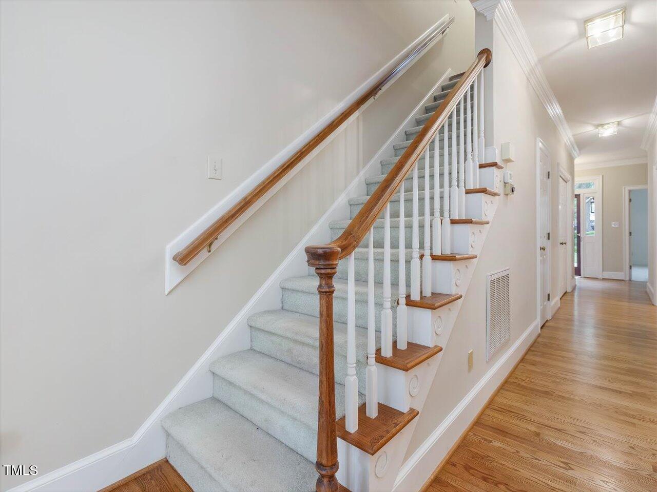 3347 Ridgecrest Court Raleigh, NC 27607 - Photo 49 of 65 48-Staircase